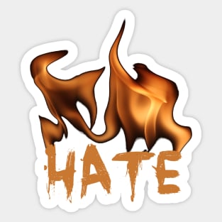 HATE Sticker